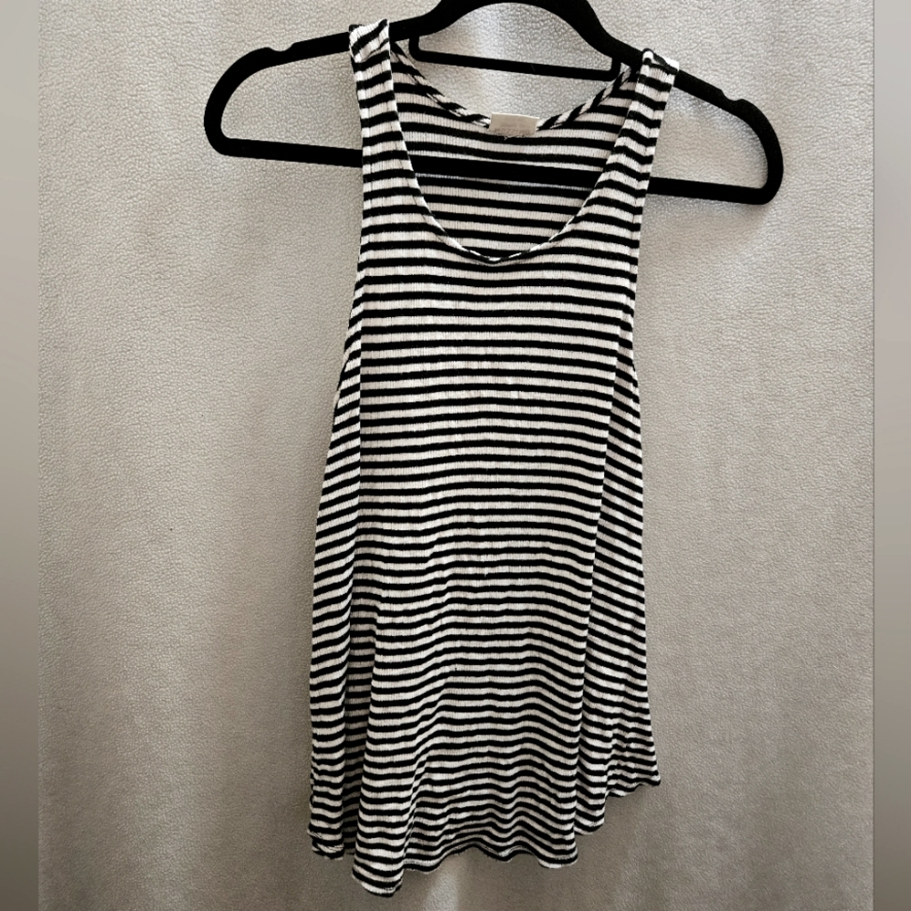 Striped Flowy Swing Tank
